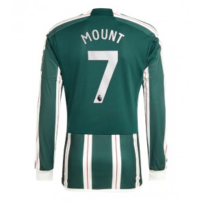 Manchester United Mason Mount #7 Replica Away Stadium Shirt 2023-24 Long Sleeve